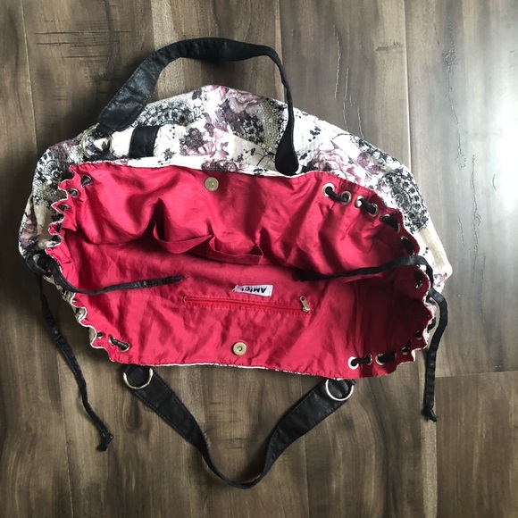 Bohemian sequence flower bag - Picture 4 of 7